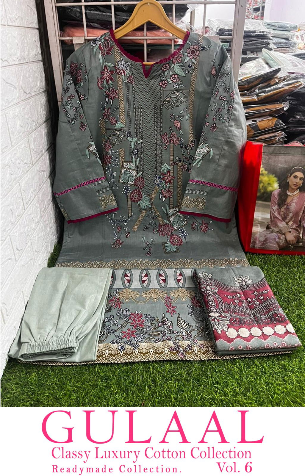 Gulaal Classy Luxury Cotton Vol 6 Non Catalog Readymade Suits